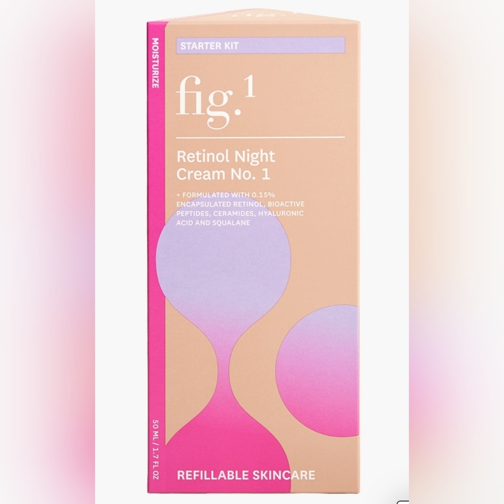 Fig.1 Retinol Night Cream No. 1 Starter Kit Full Size NEW IN BOX